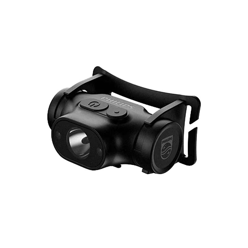 Philips LED-Stirnlampe mit Bewegungssensor, wiederaufladbare Taschenlampe in Schwarz - Bild 3