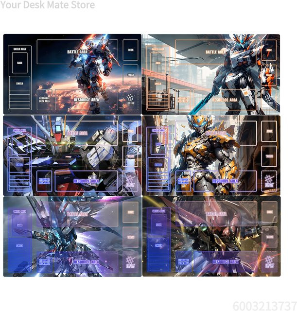 Bandai Gundam TCG-Karten-Spielmatte, Zubehör, Bunt / Mehrfarbig - Bild 1