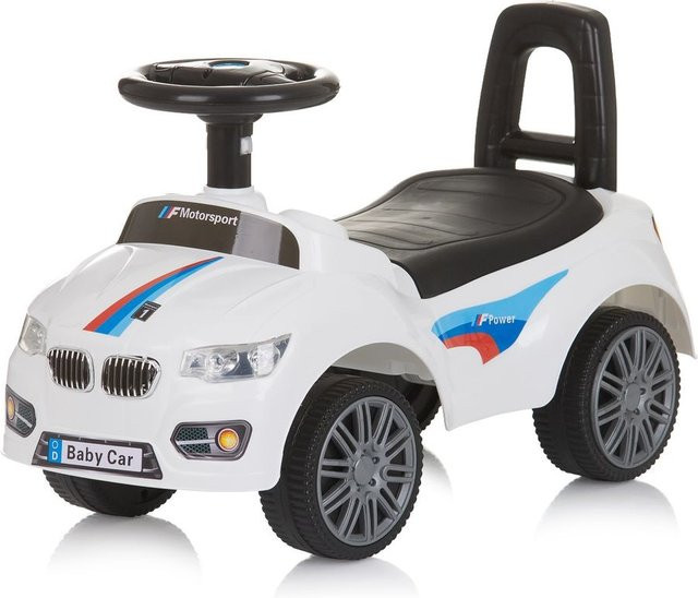 Chipolino Sprinter Kinder Rutschauto, weiß, mit Musik und Hupe, ab 3 Jahre - Bild 1