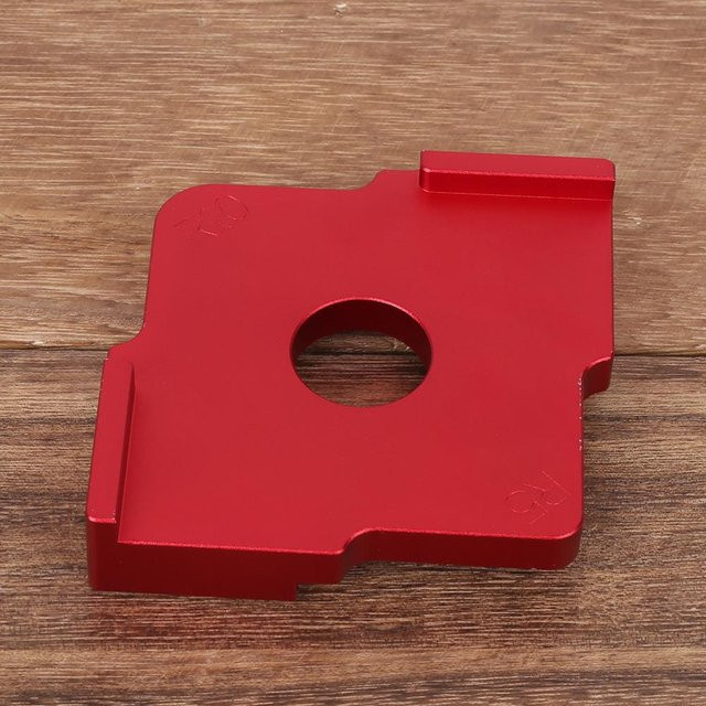 TOMTOP JMS Radius Corners Hardware-Teile aus Aluminiumlegierung in Rot für handgeführte Kantenschneider - Bild 1