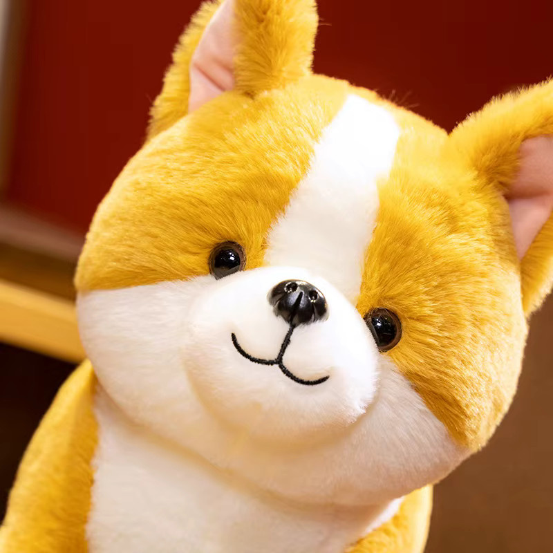 Corgi Hund Plüsch Spielzeug, Stofftier, Braun - Bild 3