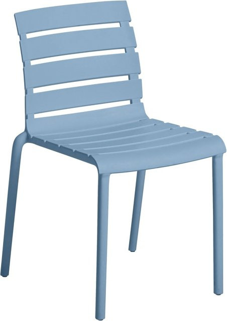 Kettler Stapelstuhl Ponza aus Kunststoff in Türkis, 4er Pack, B/T/H: 47 x 55 x 78 cm - Bild 1