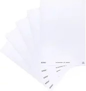 Herlitz Flipchartblock Work weiß kariert mit 98 Blatt - Bild 1