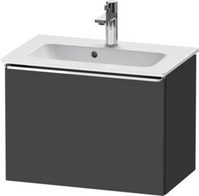 Duravit Waschtischunterschrank D-Neo Compact in Grau, wandhängend, B: 61 cm, T: 37,2 cm, H: 44 cm - Bild 1