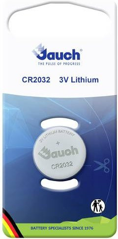 Jauch Lithium-Knopfzelle CR2032 3V mit 240 mAh in Silber - Bild 1