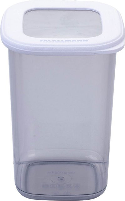 Fackelmann Vorratsdose Be The Move, eckig, transparent/beige, 1200 ml - Bild 1