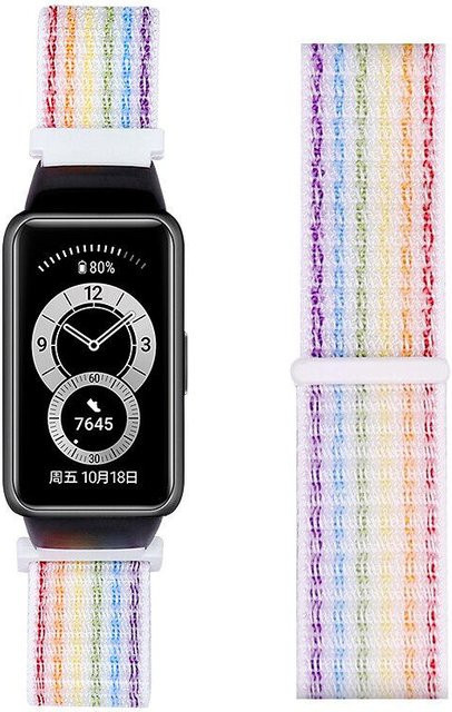 Uhrenarmband Nylon, Schwarz, Unisex - Bild 1