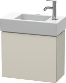 Duravit L-Cube Waschtischunterschrank wandhängend, Farbe Beige, Matt, B/T/H: 48 x 24 x 40 cm - Bild 1