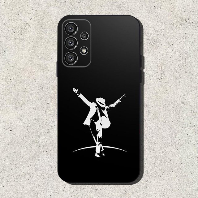 M-Michael M-Jackson Handyhülle für Samsung Galaxy S21 Ultra in Schwarz - Bild 1