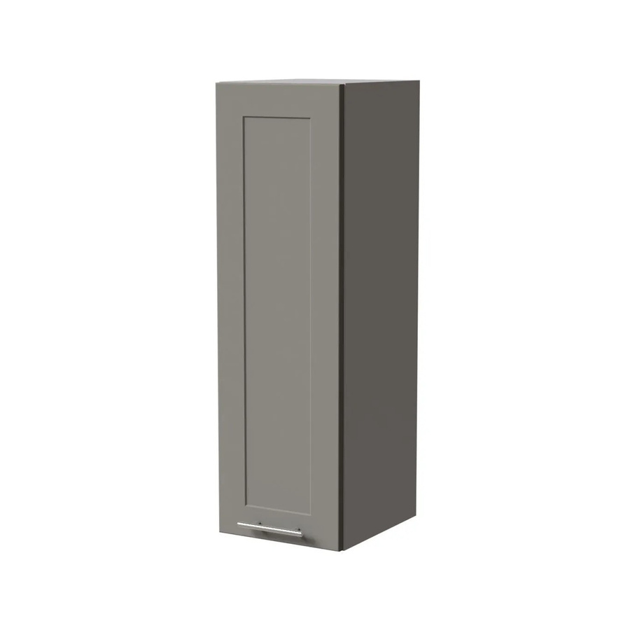 Feldmann-Wohnen Hängeschrank Oslo in Grau Matt, B/T/H: 30 x 32,5 x 96 cm - Bild 2
