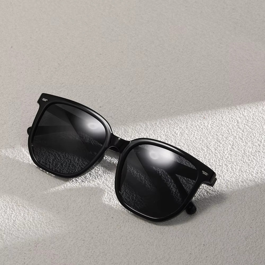 Veithdia v5808 Sonnenbrille, Square, Tr90, Vollrand, Schwarz, Damen - Bild 4