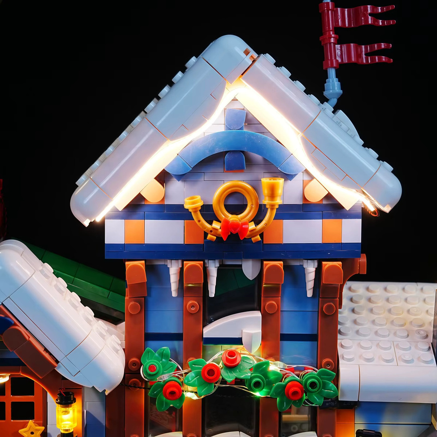MAXCXT LED-Licht für LEGO 10339 Santas Post Office, dekorative Lampe in Warmweiß - Bild 4