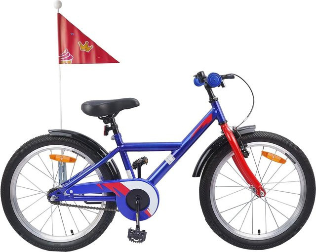 vidaXL Kinderfahrrad 20 Zoll Dunkelblau für 6-11 Jahre - Bild 1