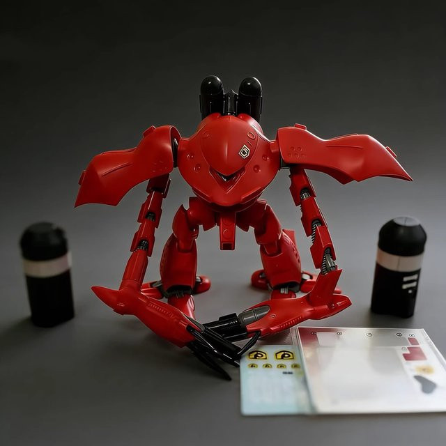 Bandai HGUC 1/144 Msm-03c Hy-Gogg Rote Farbversion, Bausatz, Actionfiguren, Plastikmodell - Bild 1