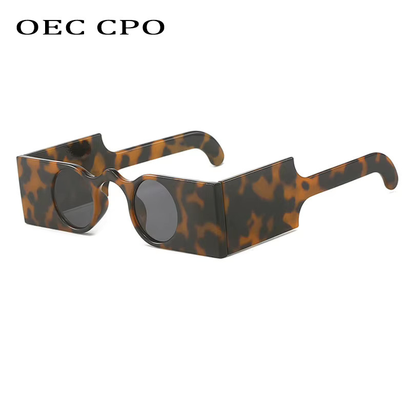 OEC CPO Sonnenbrille, rund, Vollrand, Kunststoff, braun, Damen - Bild 2