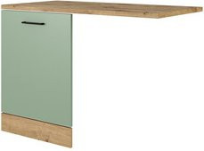 Flex-Well Geschirrspüler-Paket Cara in Schilfgrün matt und Artisan Eiche, B/H/T: 110 x 85 x 60 cm - Bild 1