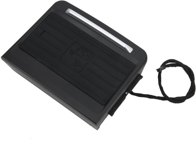 Koogeelife 2-in-1 Kabellose Handy-Ladehalterung für das Auto, 15W Autoladegerät in Schwarz, passend für Q5L 2018-2020 - Bild 1