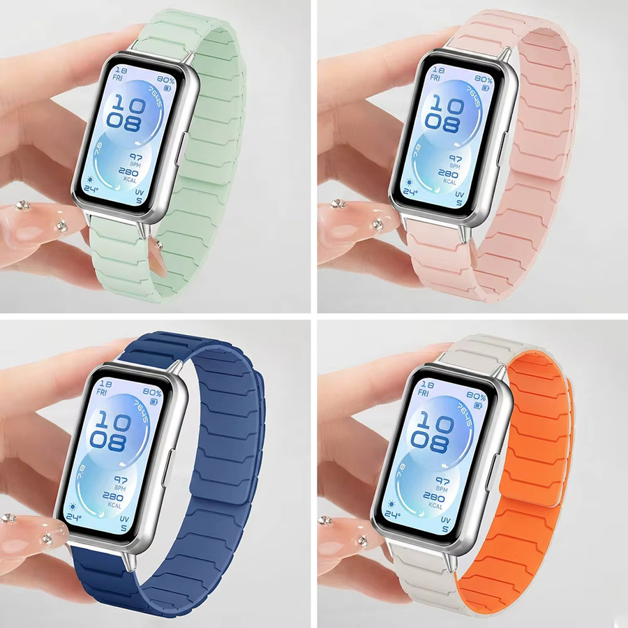 KILPILLS Uhrenarmband Silikon, magnetisch, Unisex - Bild 1