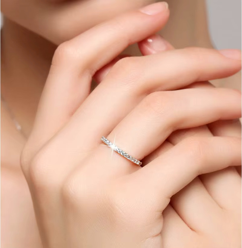 SAY Ring 925 Silber, Zirkonia, Damen - Bild 2