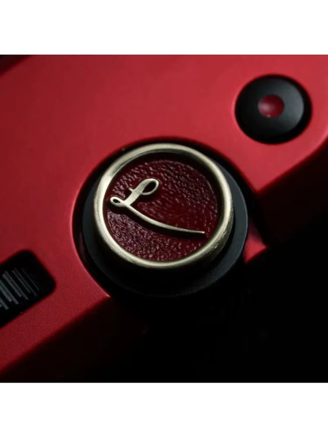 Messing-Auslöseknopf in Rot für Xiaomi 15Ultra und Xiaomi 17Ultra als Kamera-Griff Aufnahme-Zubehör - Bild 2