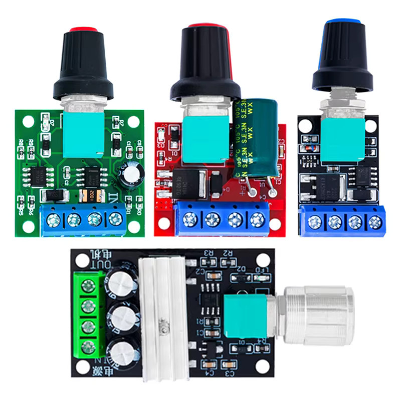 Si Tai&SH PWM Motor Drehzahlregler für Niederspannung, DC 1,8 V-35 V, einstellbares Antriebsmodul - Bild 2