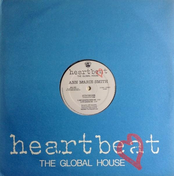 Ann-Marie Smith - Stronger Heartbeat 1996 12-Zoll Vinyl LP Blue Electronic Dance - Bild 1