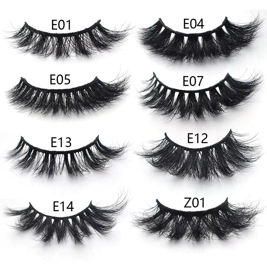 FOXESJI D119 Künstliche Wimpern, 3D Nerz-Wimpern, Natürlich, Unisex - Bild 2