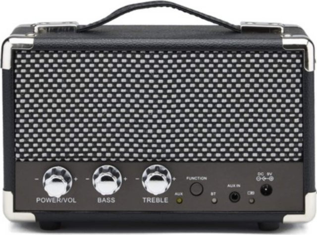 GPO Komfort Retro-Bluetooth Lautsprecher in Schwarz - Bild 1