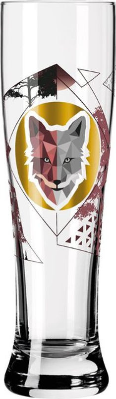 RITZENHOFF Weizenbierglas Brauchzeit 2er-Set transparent mehrfarbig - Bild 1