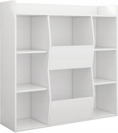 Rebiko Offenes Regal Kalax Modern in Weiß, B/T/H: 106 x 30 x 104 cm