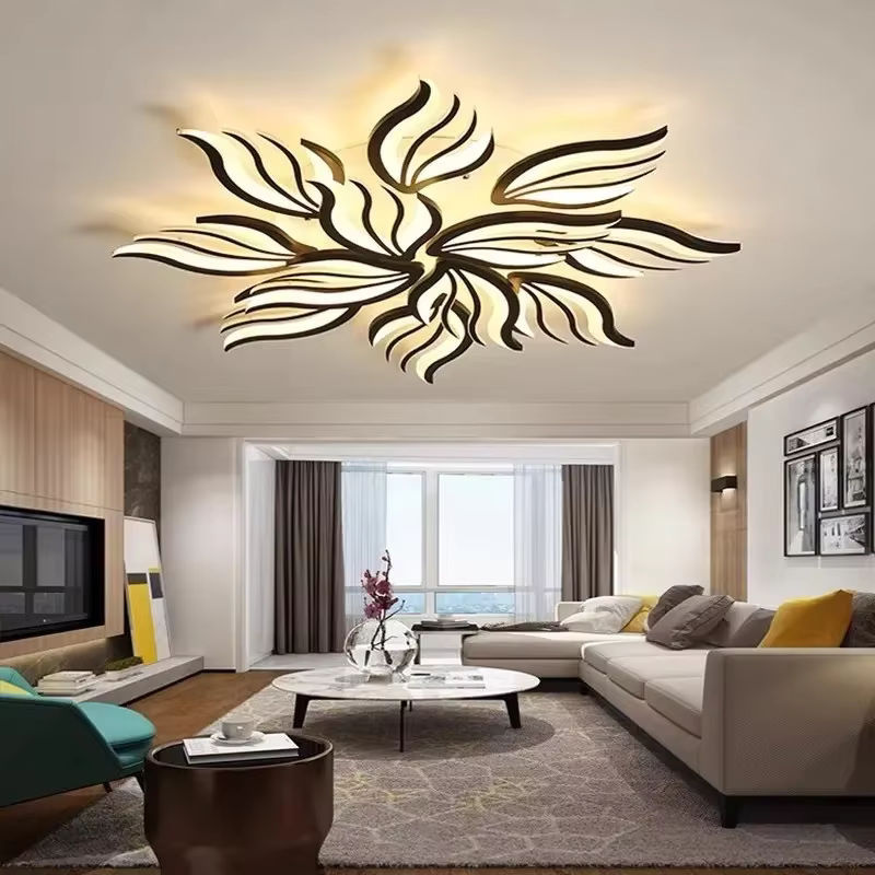 ZIMULONG Moderne LED Deckenleuchte Panel in Weiß mit Fernbedienung und Dimmfunktion für Wohnzimmer, Schlafzimmer, Esszimmer und Küche - Bild 6