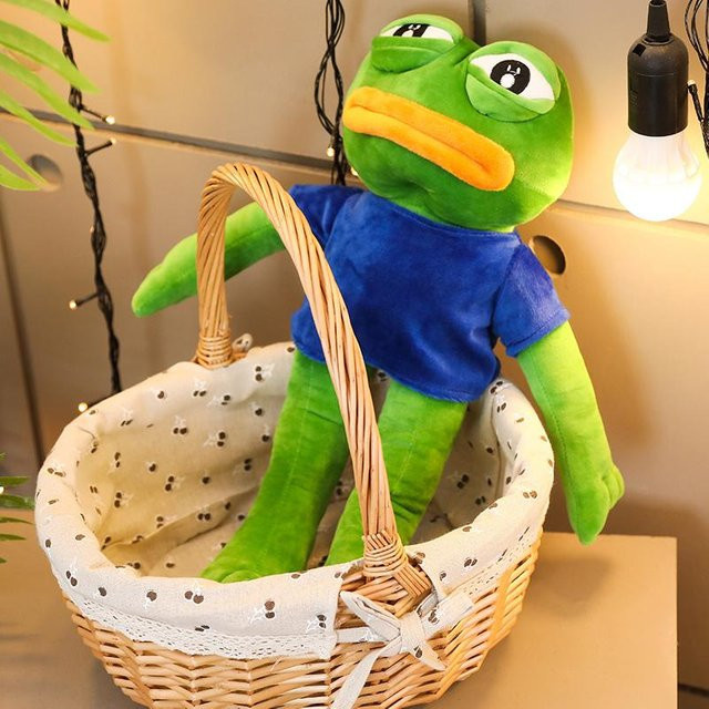Kidsly Frosch Plüsch Puppe, Tiere, 1-teiliges Set, ab 14 Jahren - Bild 1