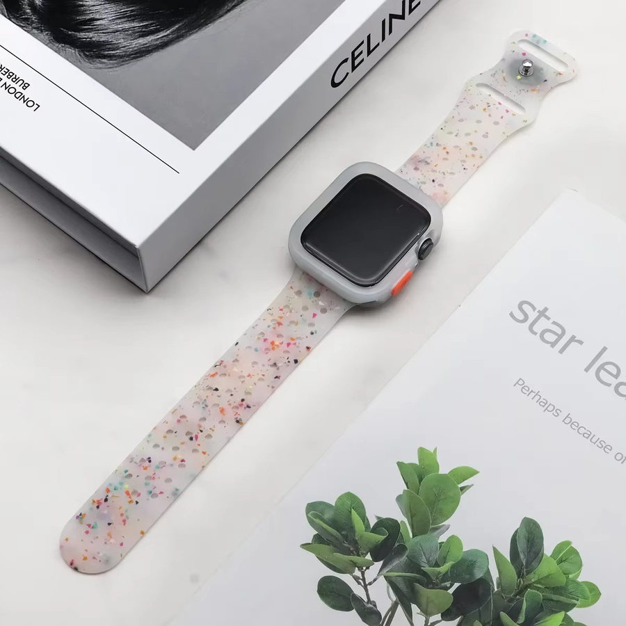 OAKCHARM Uhrenarmband Silikon, Bunt, Unisex, Apple Watch Ultra 2 - Bild 2