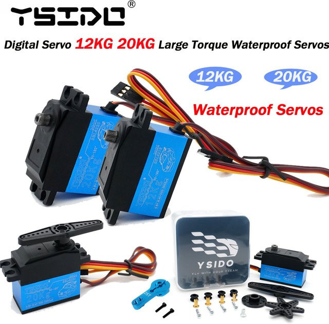 YSIDO Digital Servo, wasserdicht, für RC Car 1:8 1:10 Drift Cars - Bild 1