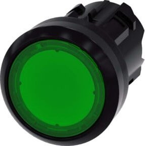 Siemens Indus.Sector Drucktaster rund grün 22mm 3SU1001-0AB40-0AA0 - Bild 1