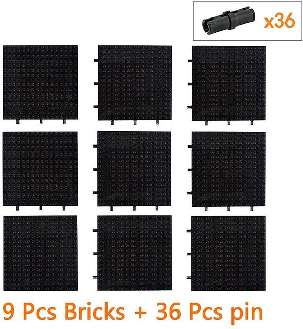 Leduo Schwarze Grundplatte Sockelleiste, Zubehör - Bild 1