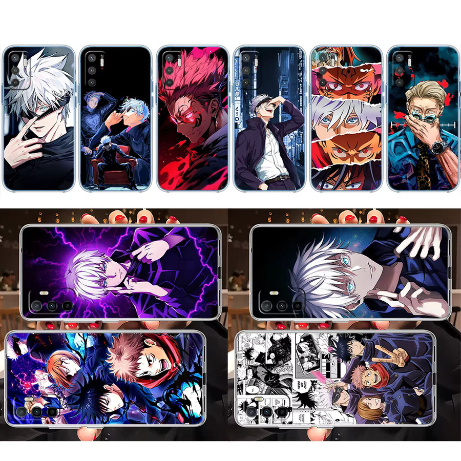 HEROCROSS Handyhülle Jujutsu Kaisen für Motorola Moto Edge 20 30 40 50 S30 Fusion Ultra Pro Neo Lite und G200 G23, Multicolour - Bild 3