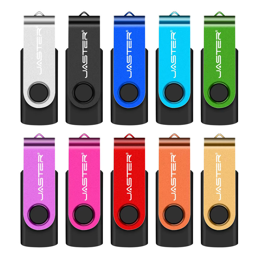 JASTER USB-Stick im Großhandel mit Gratis-Logo-Gravur, USB-A, Farbe: grün - Bild 1
