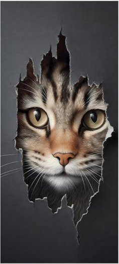 Yousheng Selbstklebende Mülleimer Aufkleber mit lustigen Cartoon Tieren wie Affe, Huhn und Katze in Mehrfarbig - Bild 1