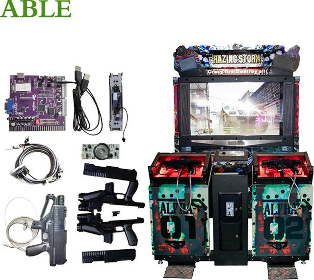 Arcade Razing Storm Shooting Spiel Simulator Münzbetriebener Video Arcade Automat in Multicolour - Bild 1