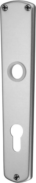 AnsaPro Zimmertür-Langschilderpaar PZ Iller aus Aluminium in Silber Natur - Bild 1