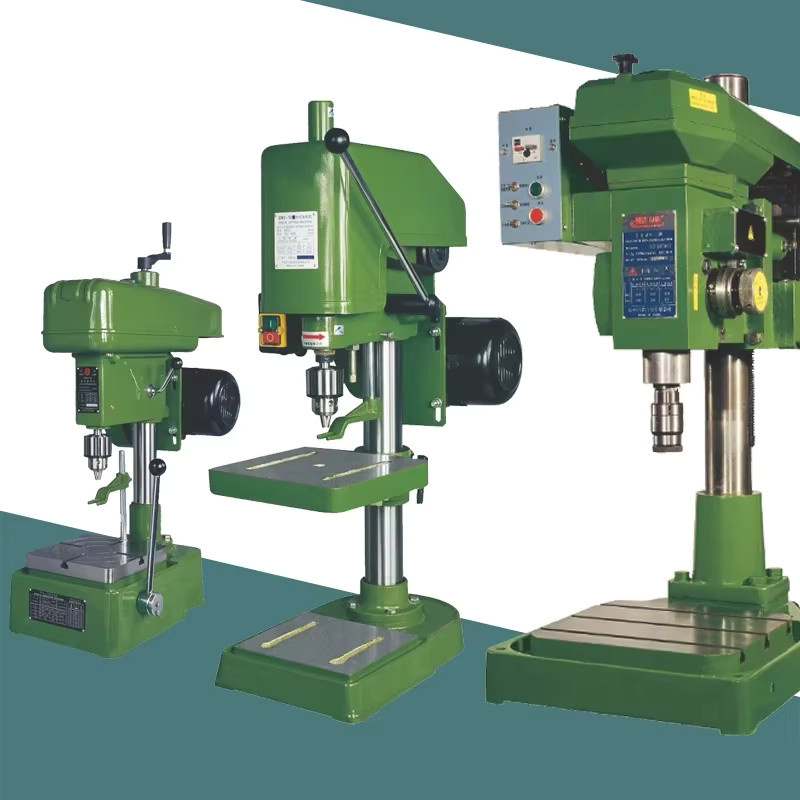 Elektrische Gewindebohrmaschine LZHZXY in Grün mit variabler Geschwindigkeit und Handrad-Einstellung für M2/M3, Tischbohrmaschine B: 310,0 cm, T: 215,0 cm - Bild 3