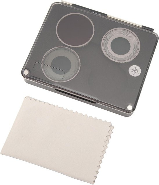 Lixada UV ND16 CPL Filter Set mit Aluminiumlegierungsrahmen für Osmo Action 4, Grau - Bild 1