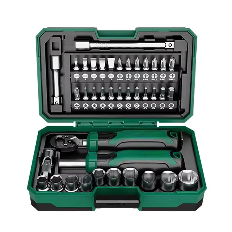 OLOEY Universal Steckschlüssel Set in Grün für Werkstatt und Garage - Bild 5