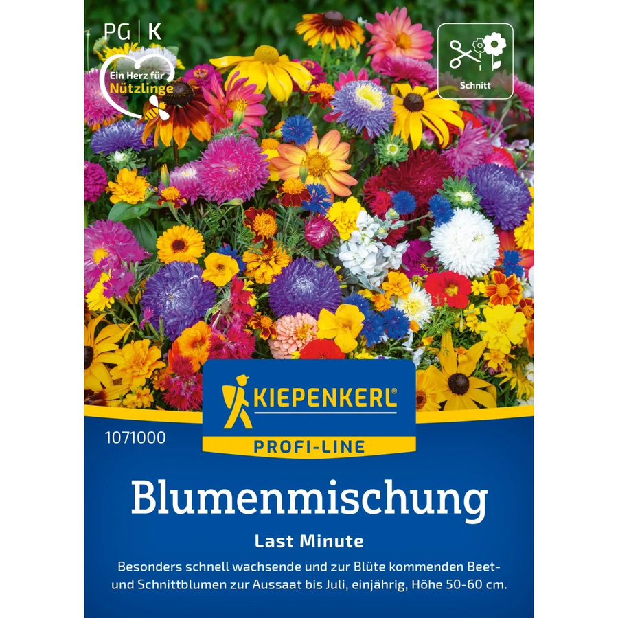 Kiepenkerl Blumenmischung Last Minute Sommer Blumensamen Multicolor für Blumenbeete und Gemüsegärten - Bild 2