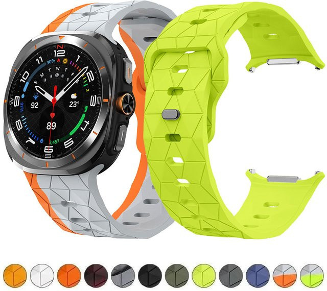 OAKCHARM Uhrenarmband Silikon, Samsung Galaxy Watch 7 Ultra 47 mm, Unisex - Bild 1