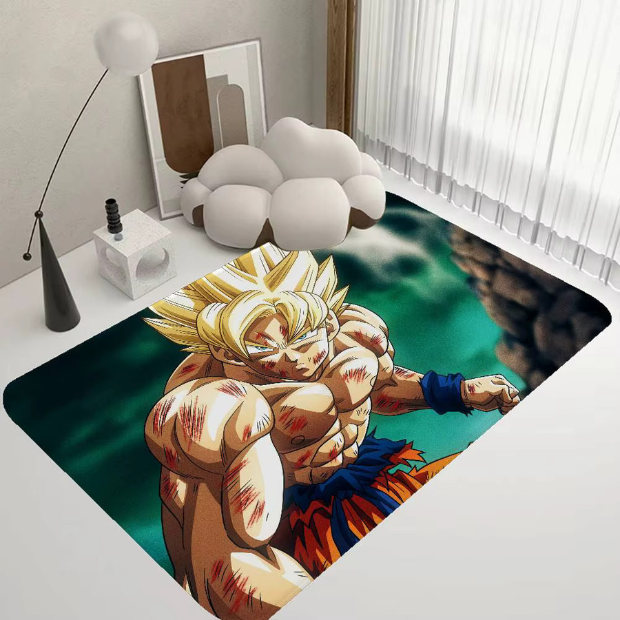 Japanische Manga Dragon Ball Fußmatte im nordischen Stil für Wohnzimmer und Schlafzimmer mit Anti-Rutsch-Funktion - Bild 3