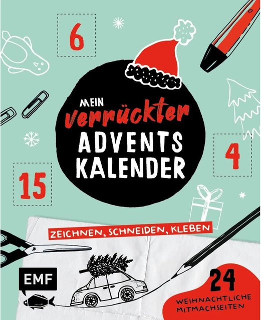 Mein verrückter Adventskalender - Das Mitmachbuch, Edition Michael Fischer - Bild 1