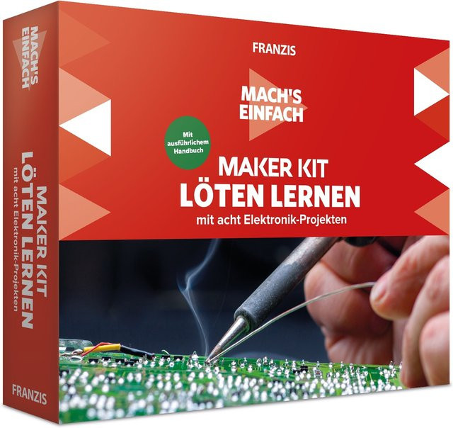 Franzis Maker Kit Löten lernen, Einsteiger, Bunt / Mehrfarbig - Bild 1