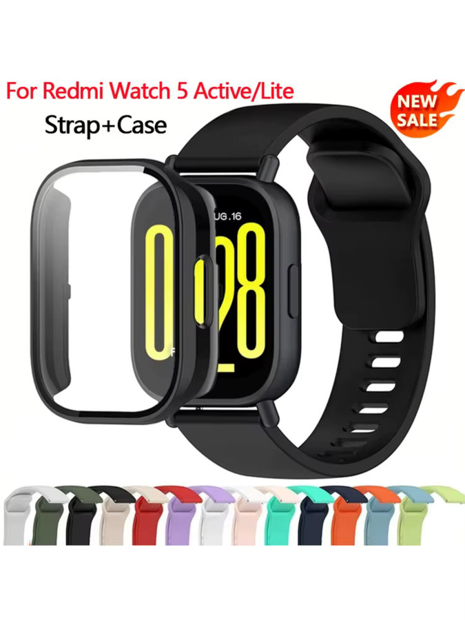 Xiaomi Smartwatch Zubehör, Silikonband, Schwarz, Unisex - Bild 4